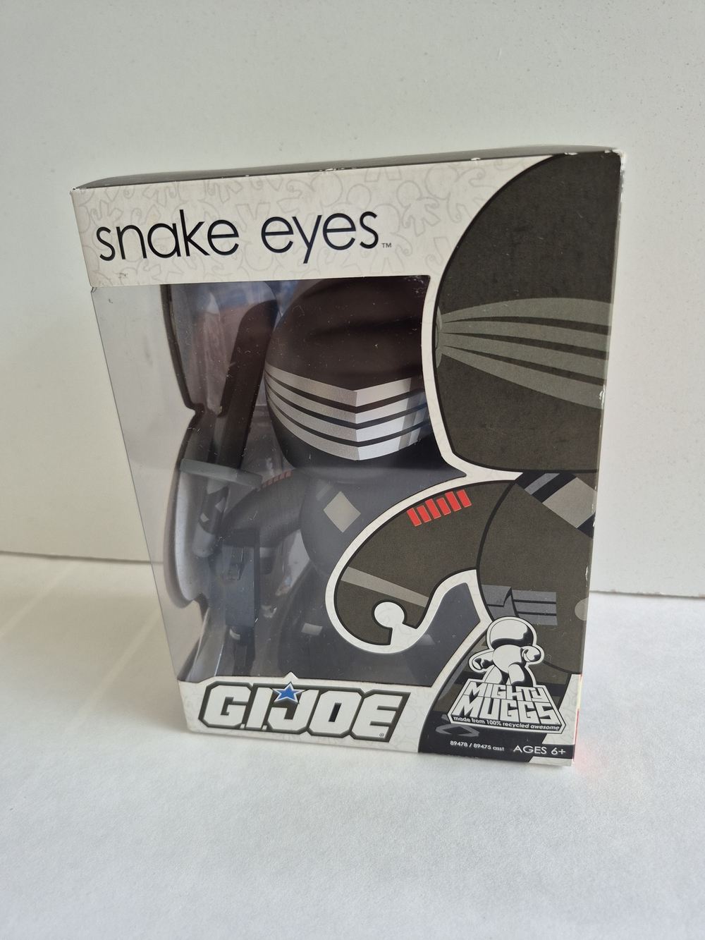 Snake Eyes G.I. Joe Mighty Muggs Figure - Black & Gray